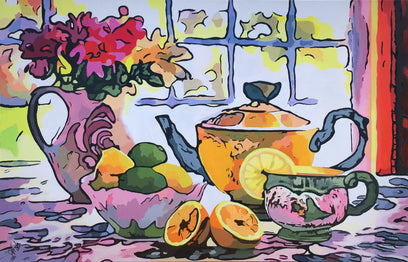 Tea and Flowers by John Jaster | Artwork Main Image