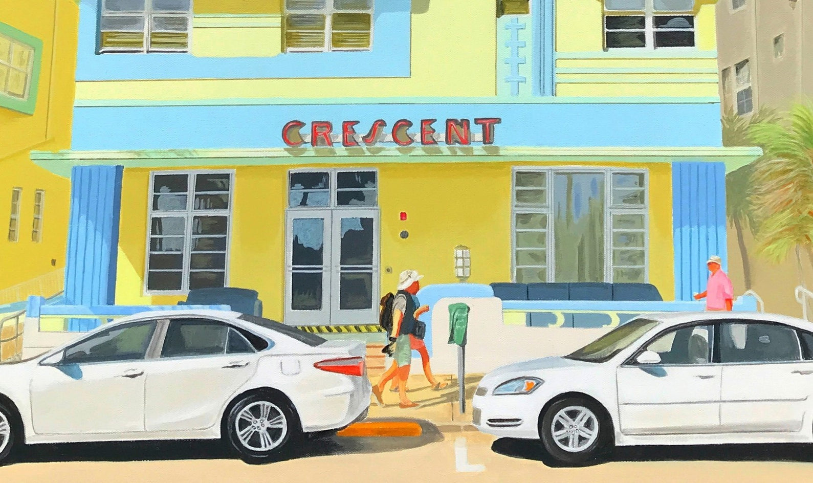 The Crescent by John Jaster |  Closeup View of Artwork 