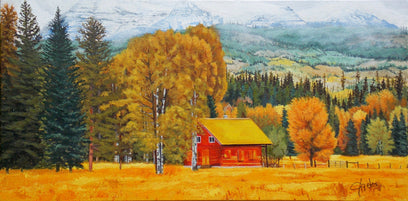 The Red Cabin by John Jaster | Artwork Main Image