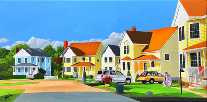 The Suburbs by John Jaster | Artwork Main Image