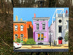 Original art for sale at UGallery.com | Three Buildings on Main by John Jaster | $1,175 | acrylic painting | 24' h x 30' w | thumbnail 3