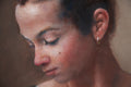 Original art for sale at UGallery.com | Clemence by John Kelly | $1,150 | oil painting | 10' h x 10' w | thumbnail 4