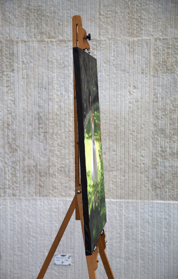 Dancer in Field by John Kelly |  Side View of Artwork 