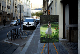 Dancer in Field by John Kelly |  Context View of Artwork 