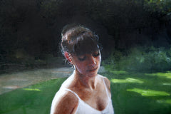 Original art for sale at UGallery.com | Dancer in Field by John Kelly | $3,250 | oil painting | 29' h x 20' w | thumbnail 4