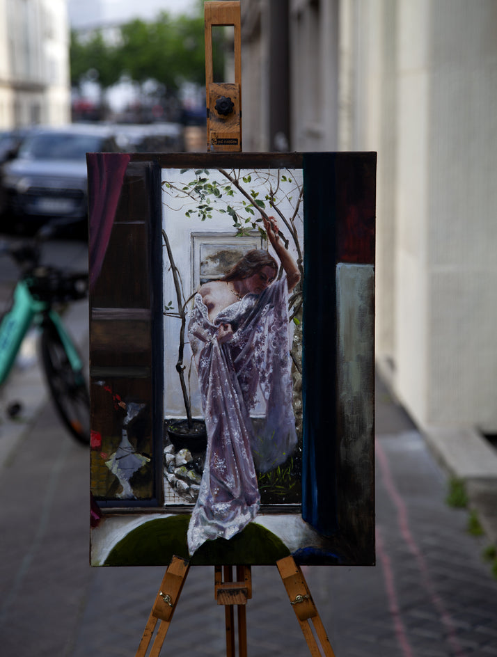 Dans le Cour by John Kelly |  Context View of Artwork 