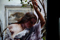 Original art for sale at UGallery.com | Dans le Cour by John Kelly | $2,300 | oil painting | 21.5' h x 15' w | thumbnail 4