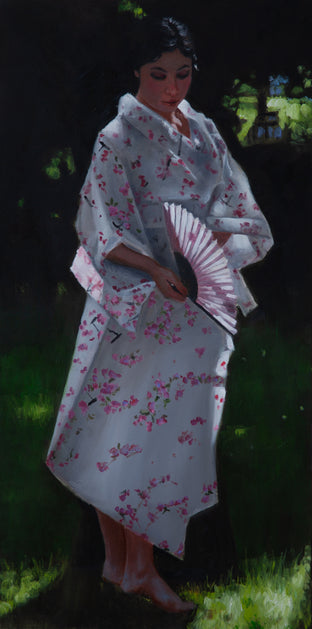 Japanese Woman in Forest by John Kelly |  Artwork Main Image 