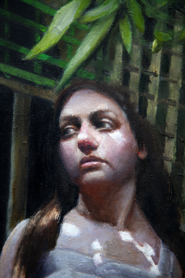 Morning Reflection by John Kelly |  Closeup View of Artwork 