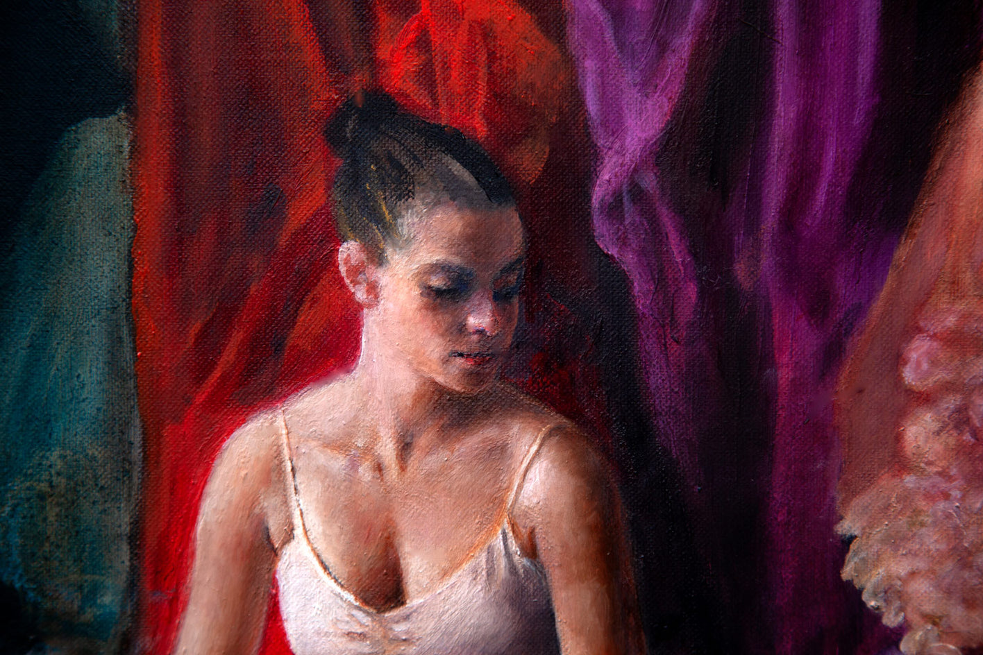 Pause by John Kelly |  Closeup View of Artwork 