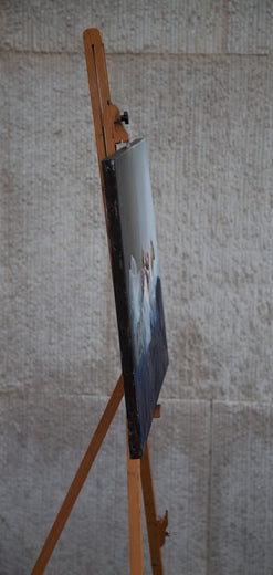 Tapestry by John Kelly |  Side View of Artwork 