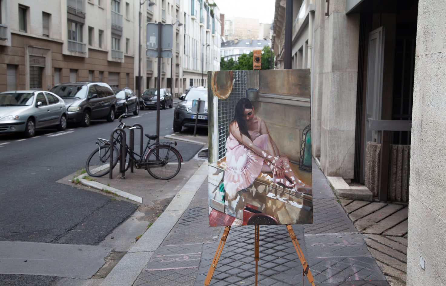 Wednesday Morning in the Garden by John Kelly |  Context View of Artwork 