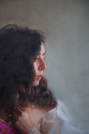 Original art for sale at UGallery.com | Zoe in Tulle by John Kelly | $2,300 | oil painting | 21.5' h x 15' w | photo 4