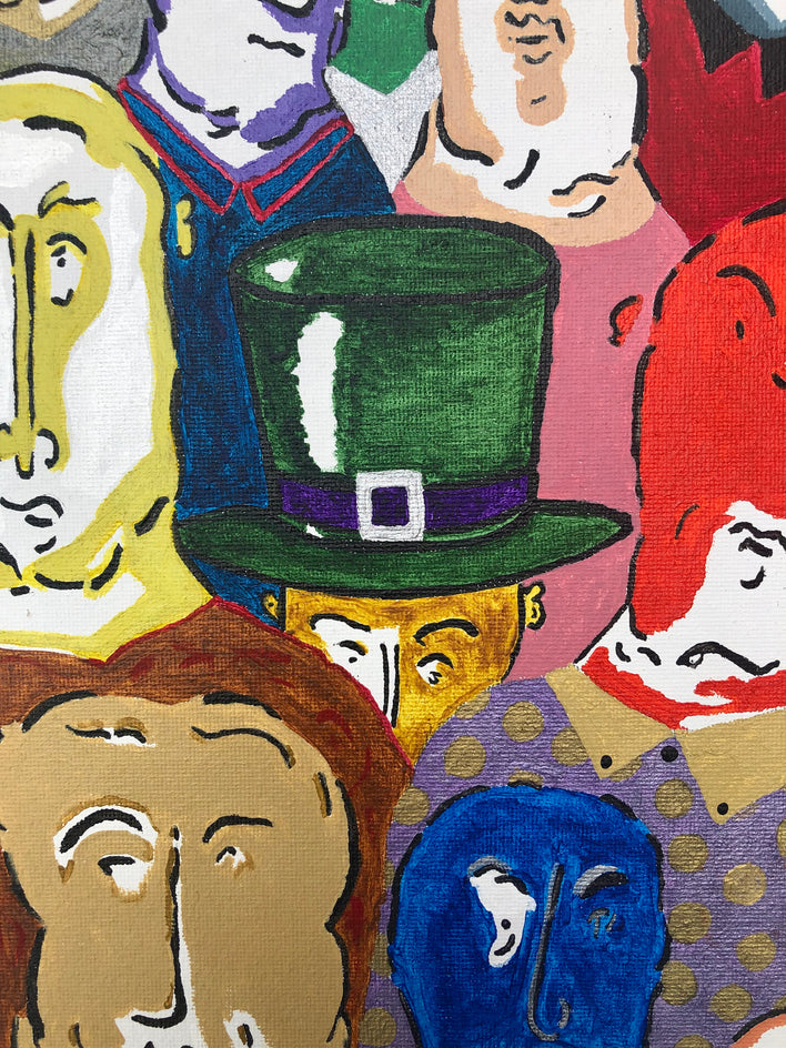 14th Street Station - Oakland by John McCabe |  Closeup View of Artwork 