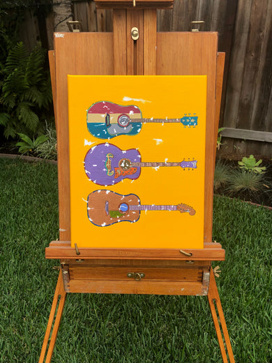 Buck Owen & Emmylou Harris by John McCabe |  Context View of Artwork 