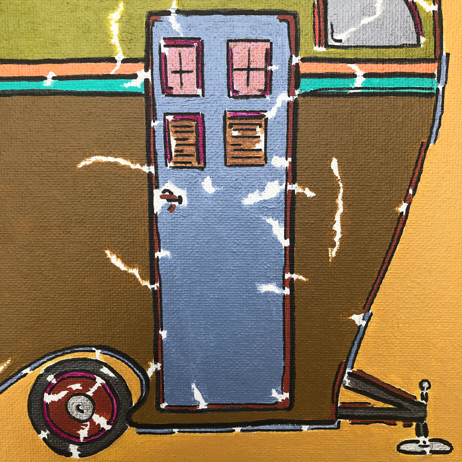 No One Ever Says Trailer by John McCabe |  Closeup View of Artwork 