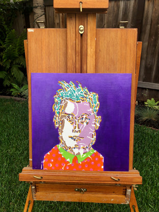 Original art for sale at UGallery.com | That Guy Mike by John McCabe | $325 | acrylic painting | 12' h x 12' w | photo 3