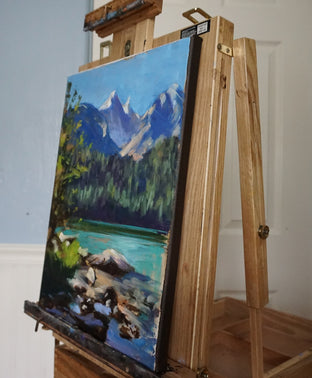 Original art for sale at UGallery.com | All Terrain by Jonelle Summerfield | $625 | oil painting | 16' h x 12' w | photo 1