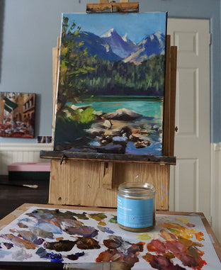 Original art for sale at UGallery.com | All Terrain by Jonelle Summerfield | $625 | oil painting | 16' h x 12' w | photo 2