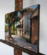 Original art for sale at UGallery.com | Cool Shadows on the Camino by Jonelle Summerfield | $675 | oil painting | 12' h x 16' w | thumbnail 2