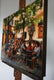 Original art for sale at UGallery.com | Lunch Time in Aix en Provence by Jonelle Summerfield | $900 | oil painting | 18' h x 24' w | thumbnail 2
