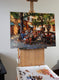 Original art for sale at UGallery.com | Lunch Time in Aix en Provence by Jonelle Summerfield | $900 | oil painting | 18' h x 24' w | thumbnail 3
