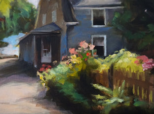 Original art for sale at UGallery.com | Pathway to the Beach by Jonelle Summerfield | $675 | oil painting | 12' h x 16' w | photo 4