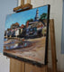 Original art for sale at UGallery.com | Playdate at Rockport Beach by Jonelle Summerfield | $525 | oil painting | 12' h x 16' w | thumbnail 2