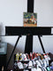 Original art for sale at UGallery.com | Spanish Village by Jonelle Summerfield | $275 | oil painting | 6' h x 6' w | thumbnail 3