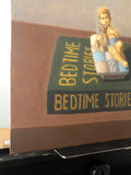 Original art for sale at UGallery.com | Bedtime Stories by Jose H. Alvarenga | $600 | oil painting | 8' h x 10' w | thumbnail 2