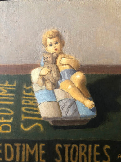 Bedtime Stories by Jose H. Alvarenga |   Closeup View of Artwork 