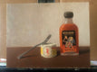 Original art for sale at UGallery.com | Extra Hot Snack by Jose H. Alvarenga | $650 | oil painting | 11' h x 14' w | thumbnail 3