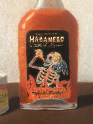 Extra Hot Snack by Jose H. Alvarenga |   Closeup View of Artwork 