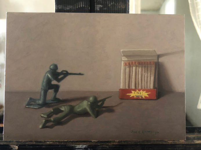 Fire! by Jose H. Alvarenga |  Context View of Artwork 