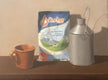 Original art for sale at UGallery.com | Got Milk? 3 by Jose H. Alvarenga | $700 | oil painting | 12' h x 16' w | thumbnail 1