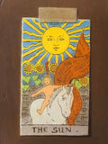 Original art for sale at UGallery.com | Luck or Fate by Jose H. Alvarenga | $700 | oil painting | 9' h x 12' w | thumbnail 4