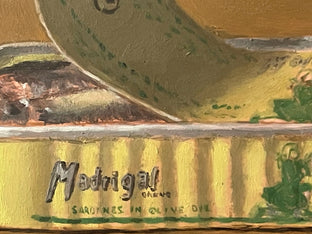 Original art for sale at UGallery.com | Madrigal Sardines by Jose H. Alvarenga | $425 | oil painting | 5' h x 7' w | photo 4