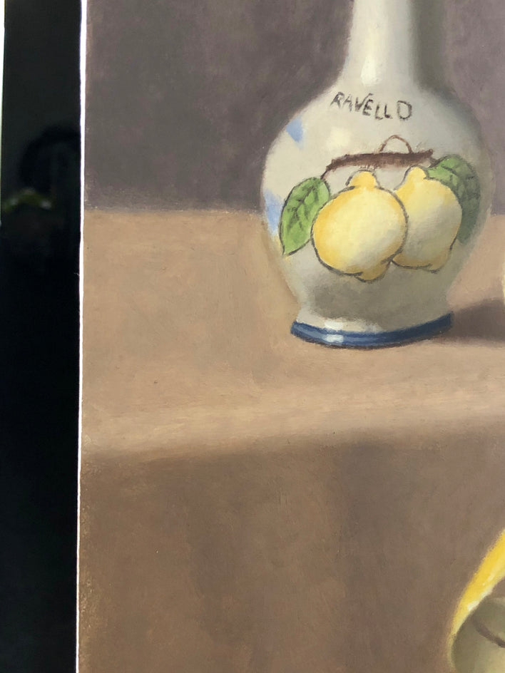 Ravello by Jose H. Alvarenga |  Side View of Artwork 