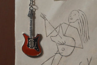 Original art for sale at UGallery.com | Rock On! by Jose H. Alvarenga | $600 | oil painting | 12' h x 9' w | photo 2