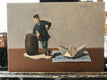 Original art for sale at UGallery.com | The Captain by Jose H. Alvarenga | $350 | oil painting | 5' h x 7' w | thumbnail 3