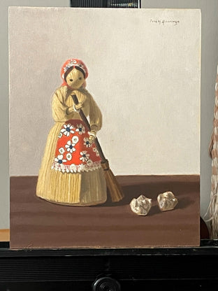 The Corn Husk Doll by Jose H. Alvarenga |  Context View of Artwork 