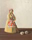 Original art for sale at UGallery.com | The Corn Husk Doll by Jose H. Alvarenga | $600 | oil painting | 10' h x 8' w | thumbnail 1