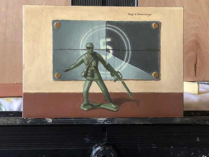 The Victorious by Jose H. Alvarenga |  Context View of Artwork 