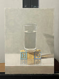 Original art for sale at UGallery.com | Water by Jose H. Alvarenga | $625 | oil painting | 12' h x 9' w | thumbnail 3