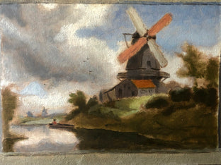 Windmills 2 by Jose H. Alvarenga |   Closeup View of Artwork 