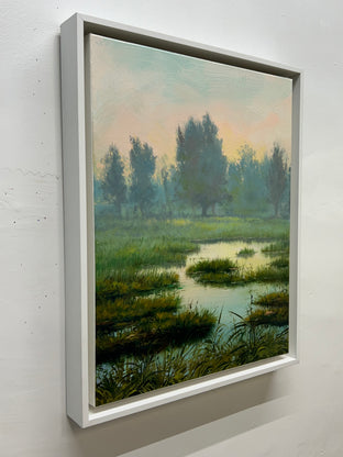 Sunrise Mist by Jose Luis Bermudez |  Side View of Artwork 