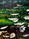 Original art for sale at UGallery.com | Daisies by Jose Luis Bermudez | $4,600 | oil painting | 48' h x 60' w | thumbnail 4