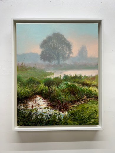 Sunrise in the Wetland by Jose Luis Bermudez |  Context View of Artwork 