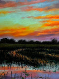 Original art for sale at UGallery.com | The Charm of Twilight by Jose Luis Bermudez | $1,100 | oil painting | 16' h x 20' w | thumbnail 4