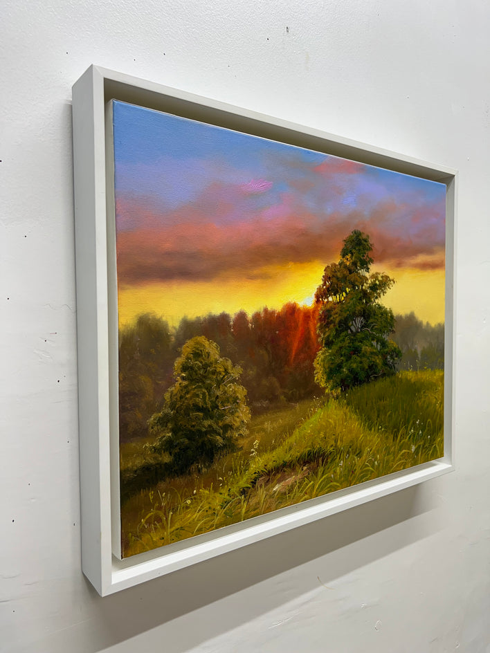 The Whisper of Heaven by Jose Luis Bermudez |  Side View of Artwork 